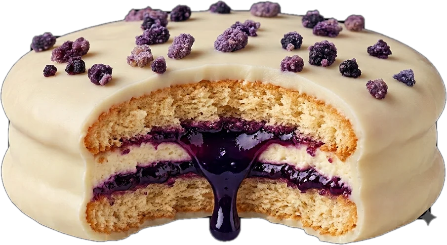 Blueberry Cheesecake protein pastry — coming soon